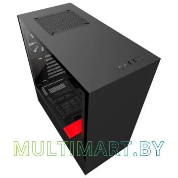 Корпус NZXT H500 Black/Red картинка 2